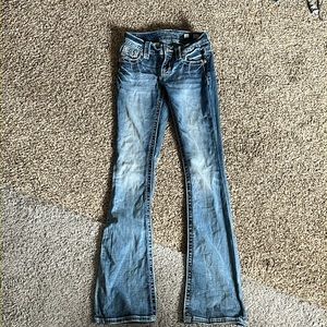 Miss me jeans, great quality, slightly worn
